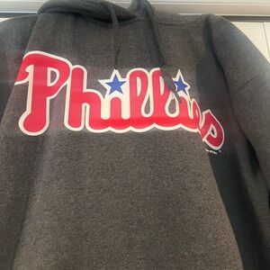 Phillies Gray Hoodie